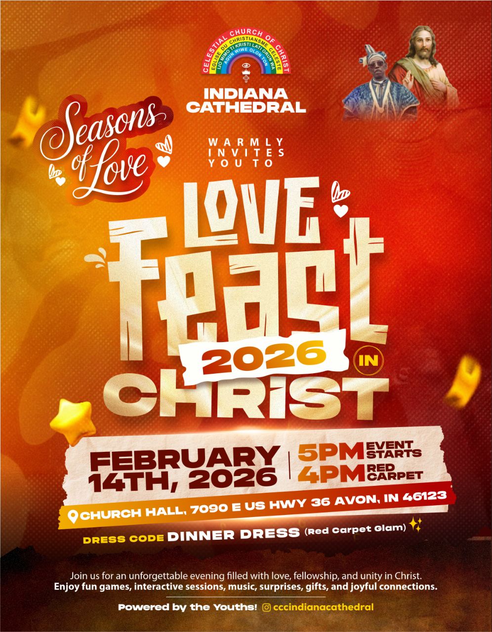 Love Feast 2026 - February 14th